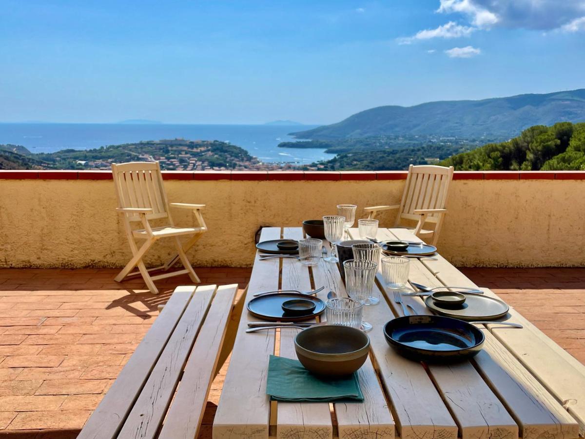 Aria Di Collina - Isola D'Elba Apartment ปอร์โตอัซซูร์โร ภายนอก รูปภาพ